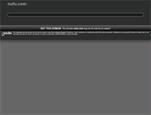 Tablet Screenshot of nufu.com